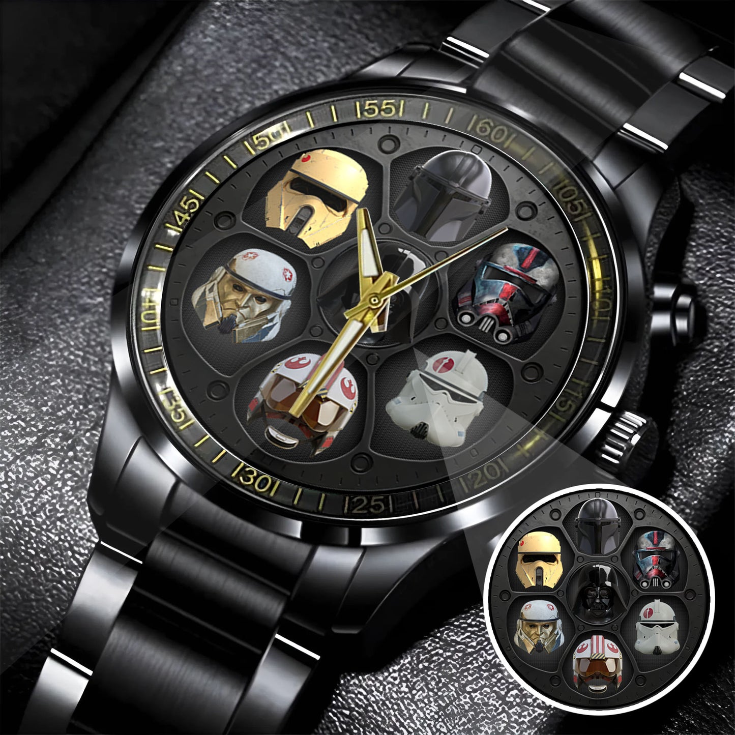 Movie Star Wars Stormtroopers Helmet Personalized Watch