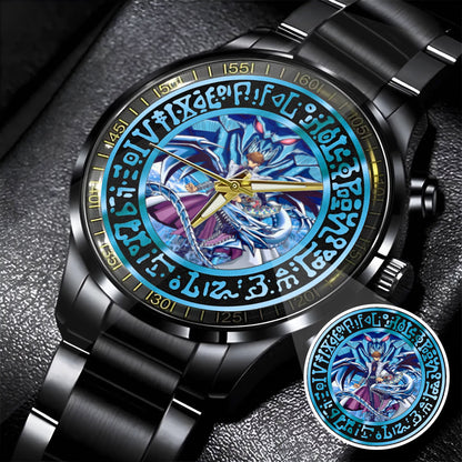 Anime YGO Kaiba Blue-Eyes White Dragon Watch Dial – Limited Art Design