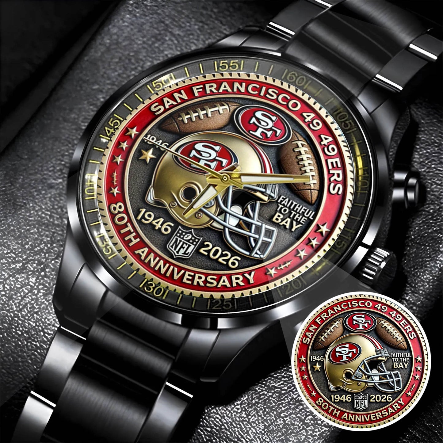San Francisco 49ers 80th Anniversary 2026 Watch