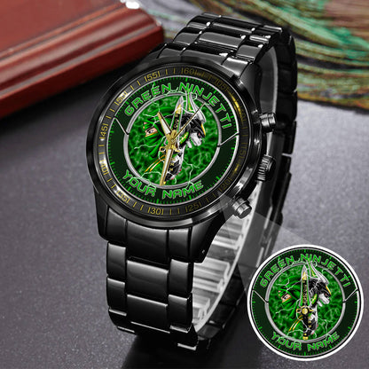 Power Rangers Green Ninjetti Personalized Watch