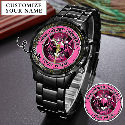 Mighty Morphin Power Rangers Pterodactyl Custom Name Watch