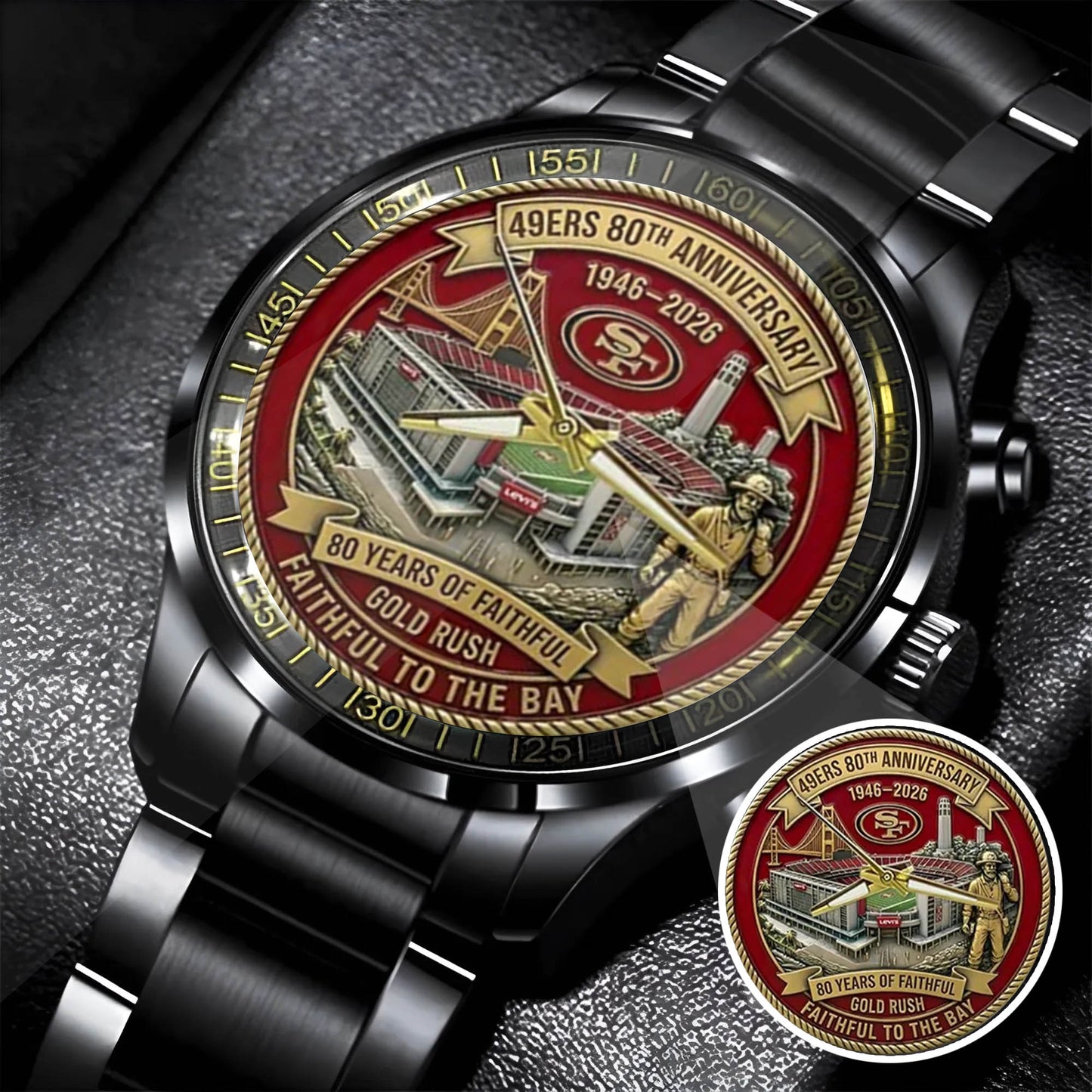 San Francisco 49ers 80th Anniversary Watch