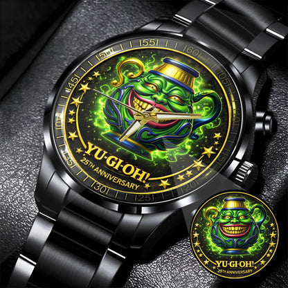 Anime Yugioh 25th Anniversary Coin Pot of Greed Custom Watch
