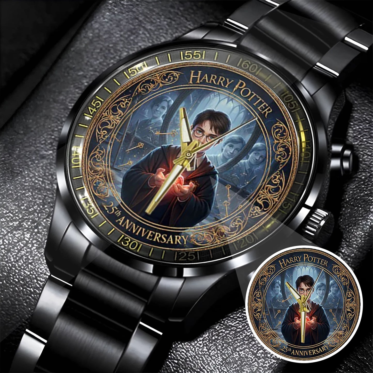 Harry Potter 25th Anniversary Stainless Steel Watch