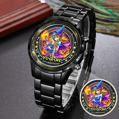 Anime Yugioh 25th Anniversary Coin Magician Girl Custom Watch