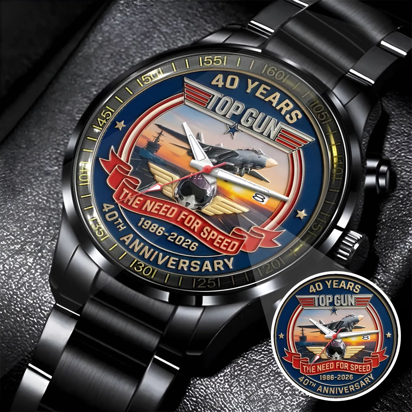 Top Gun 40th Anniversary Gentleman Watch