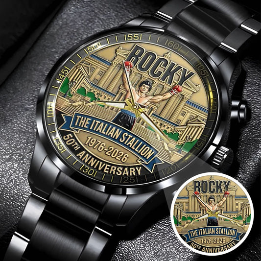Rocky Balboa Never Stay Down 50th Anniversary Boxing Watch