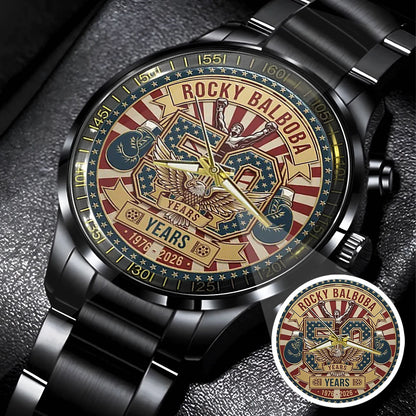 Rocky Balboa Never Stay Down 50th Anniversary Boxing Watch