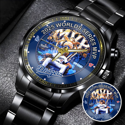 LA Dodgers 2025 Worlds Series Shohei The Goat Champion Watch