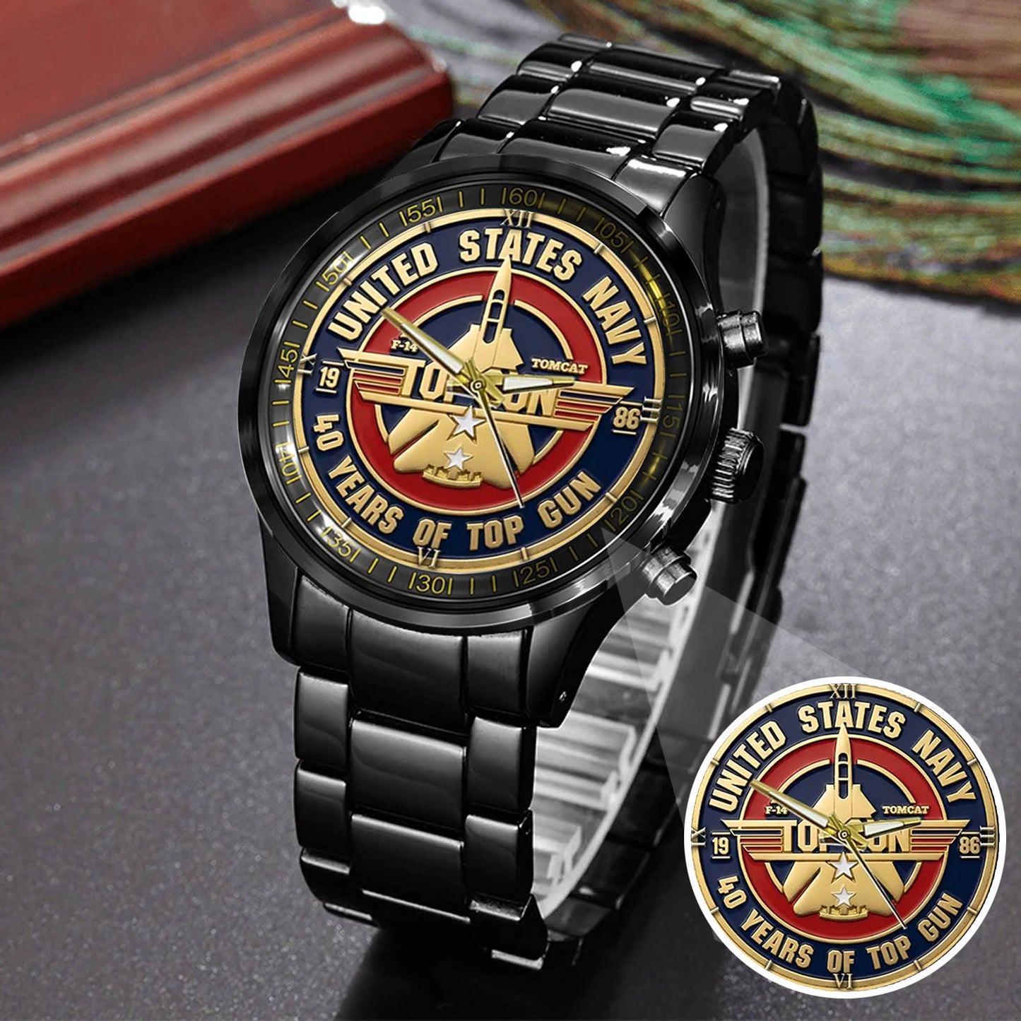 The 40th Aniversary Of Top Gun Custom Watch