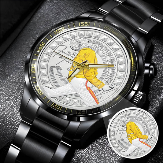 Freddie Mercury 80th Anniversary Stainless Steel Watch