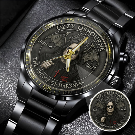 The Prince of Darkness Watch – Gothic Rock Style Watch for Fans & Collectors