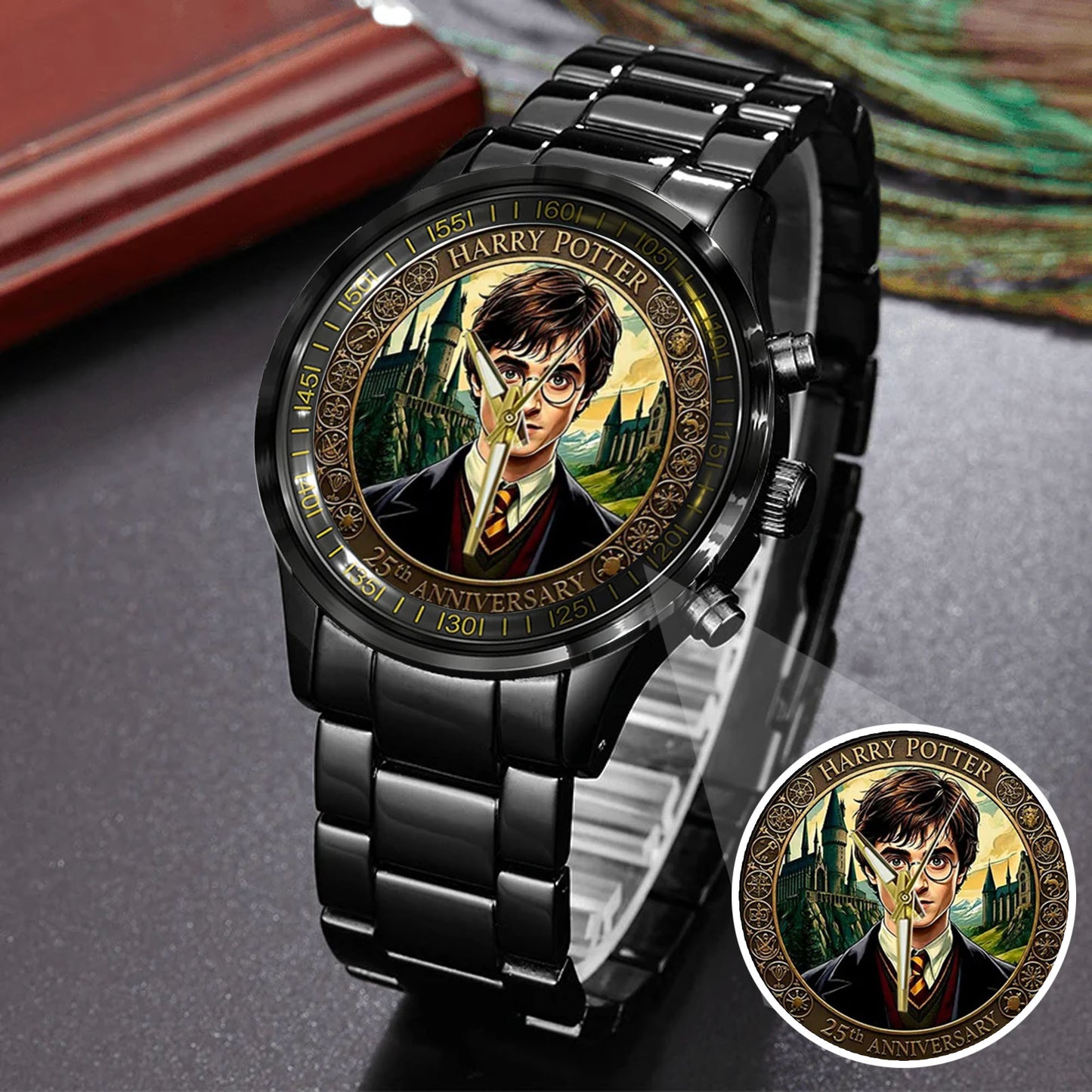 Harry Potter 25th Anniversary Stainless Steel Watch