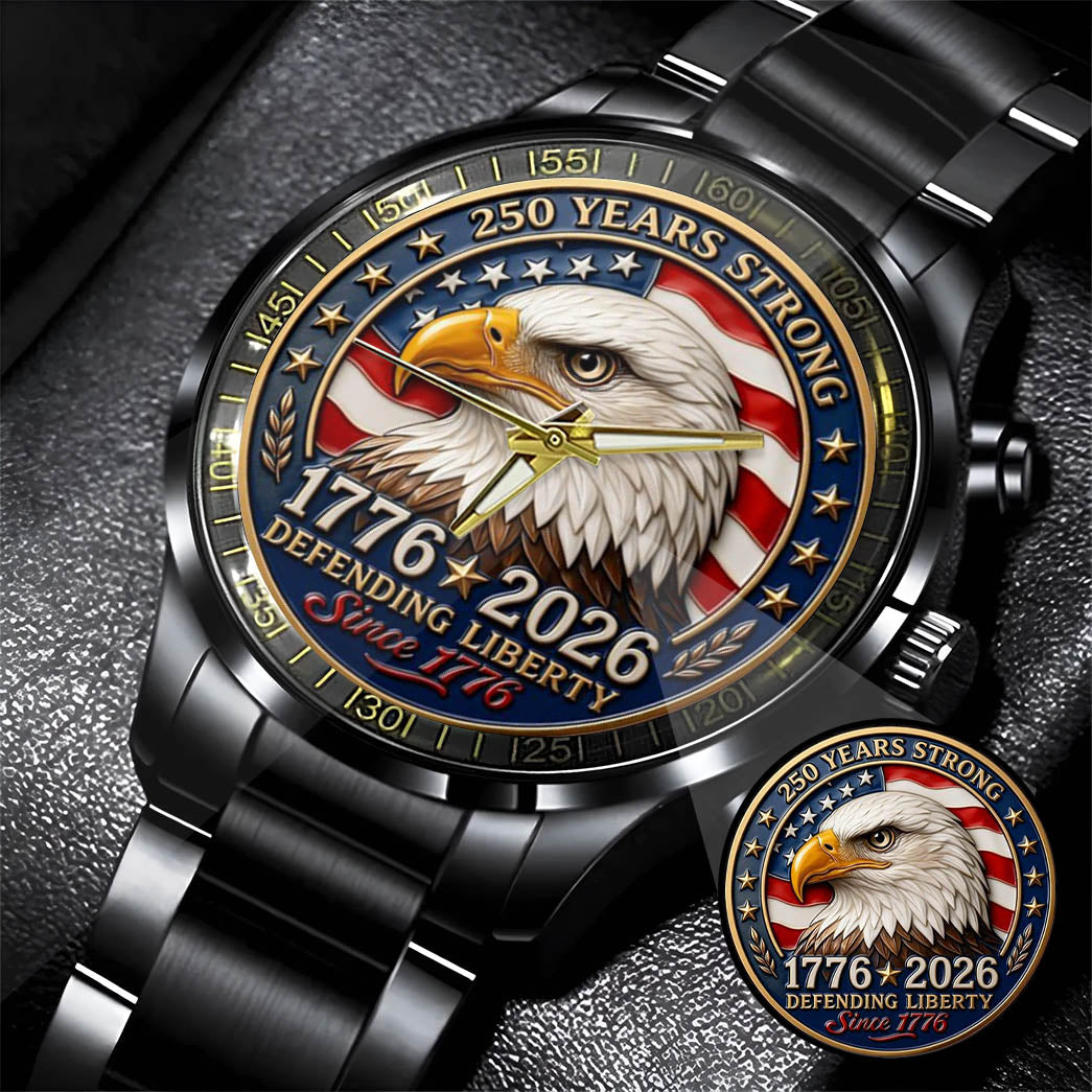 USA 250th Strong Anniversary Defending Liberty Watch