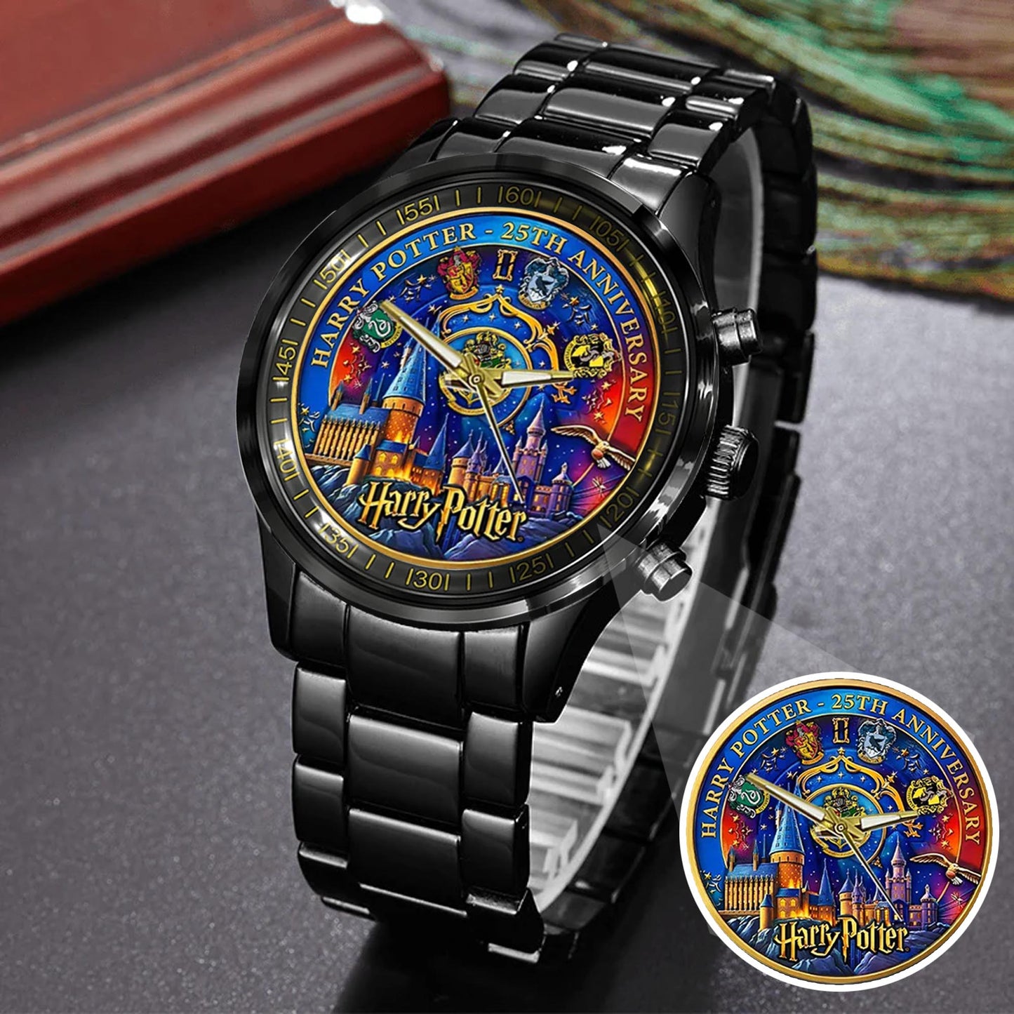 Harry Potter 25th Anniversary Stainless Steel Watch