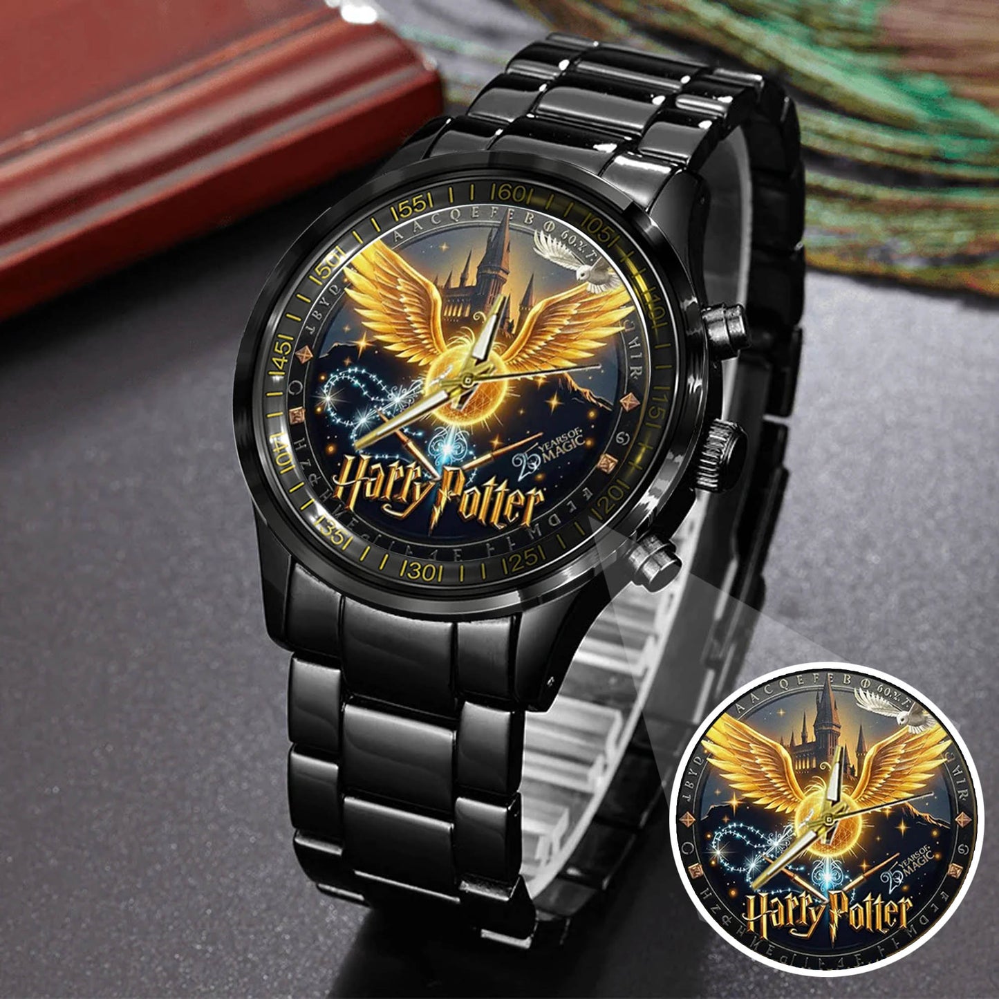 Harry Potter 25th Anniversary Stainless Steel Watch