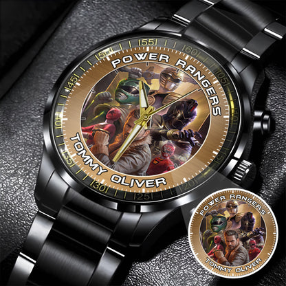 Legendary Tommy Oliver Rangers Art JDF Merories Custom Watch