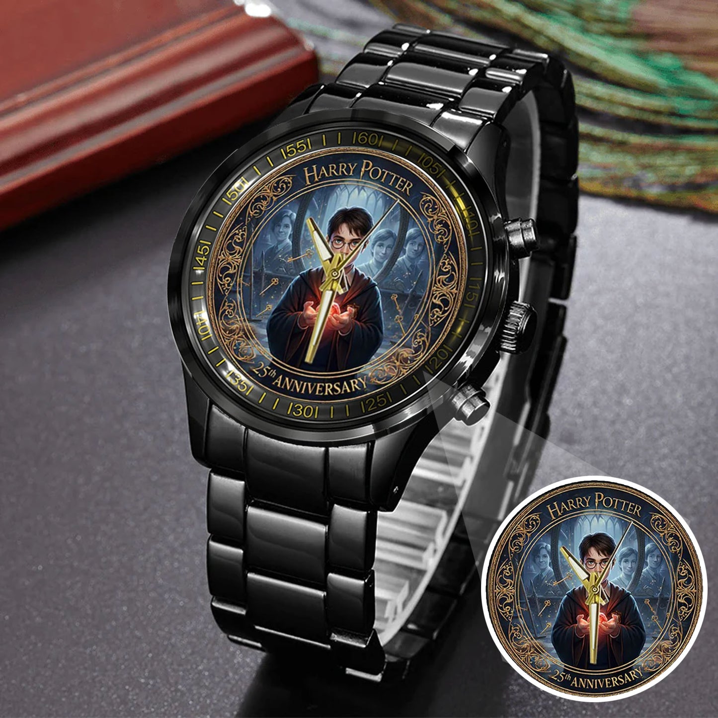 Harry Potter 25th Anniversary Stainless Steel Watch