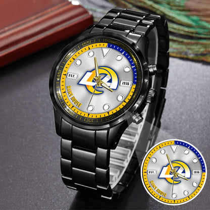 LA Rams Stainless Steel Watch