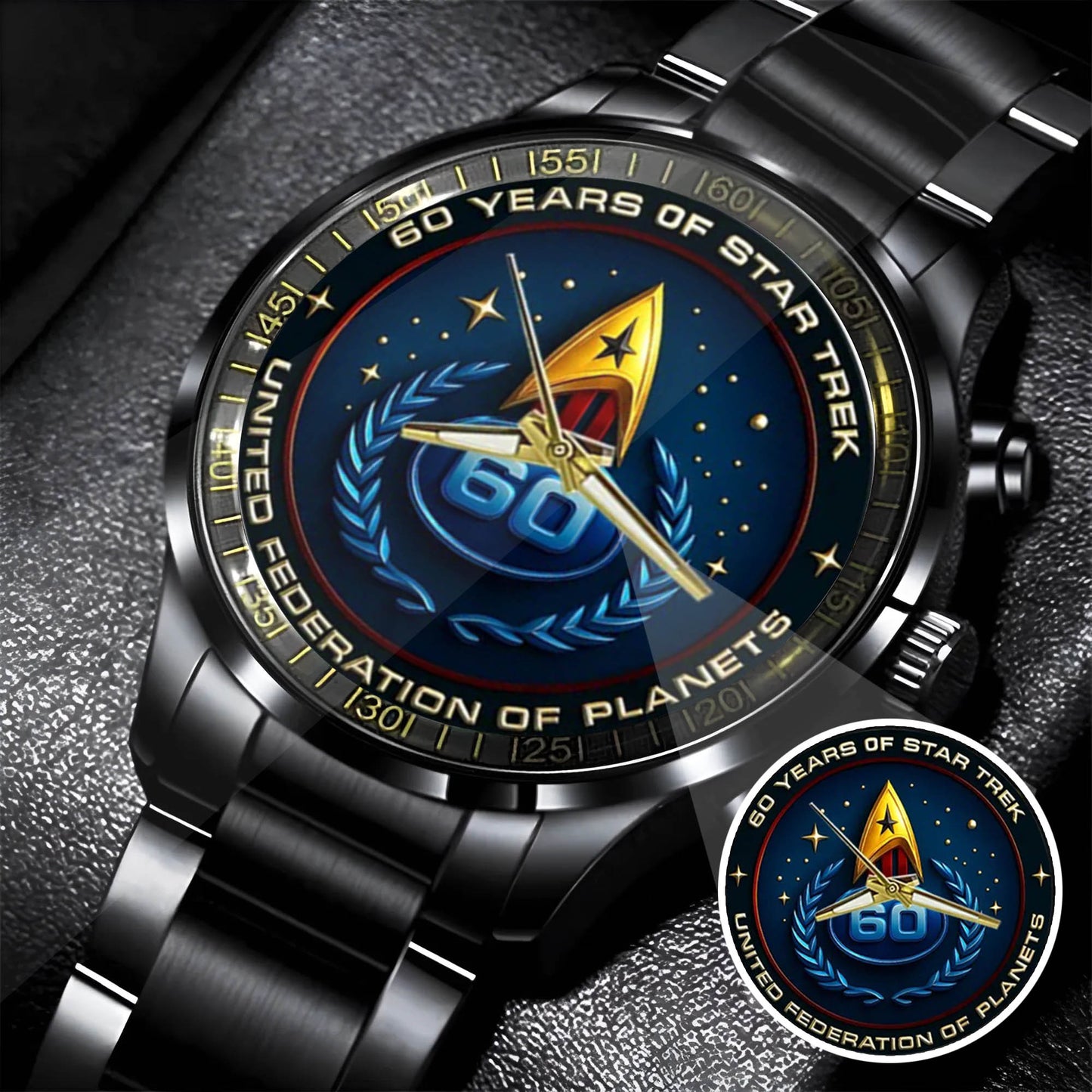 Star Trek 60th Anniversary Stainless Steel Watch
