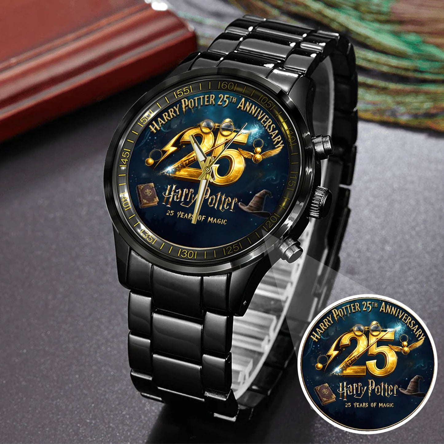Harry Potter 25th Anniversary Steel Watch