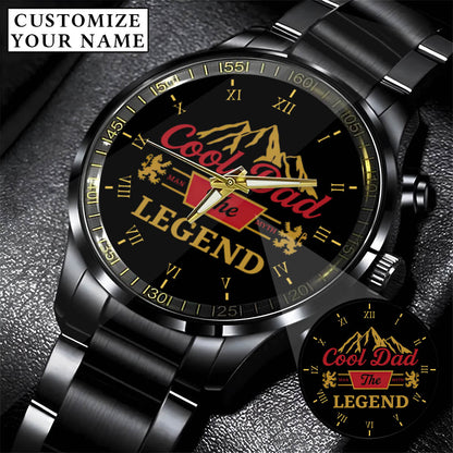 Personalized Father's Day Cool Dad The Legend Watch