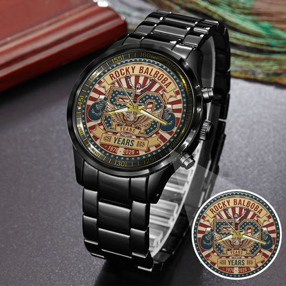 Rocky Balboa Never Stay Down 50th Anniversary Boxing Watch