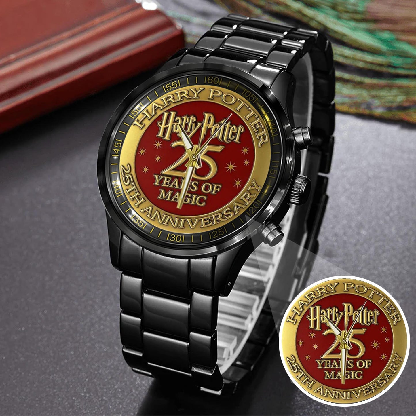 Harry Potter 25th Anniversary Stainless Steel Watch