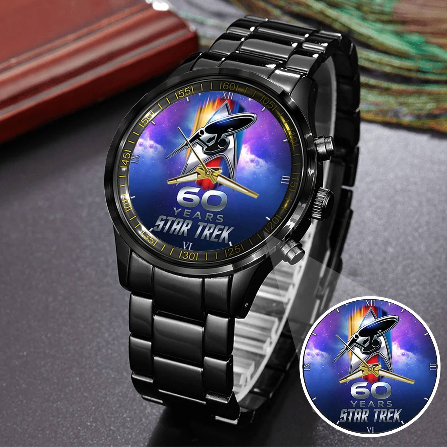 Star Trek 60th Anniversary Stainless Steel Watch