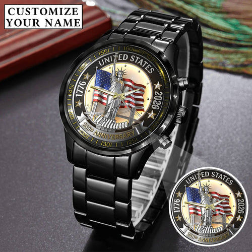 250th Anniversary Customized Watch