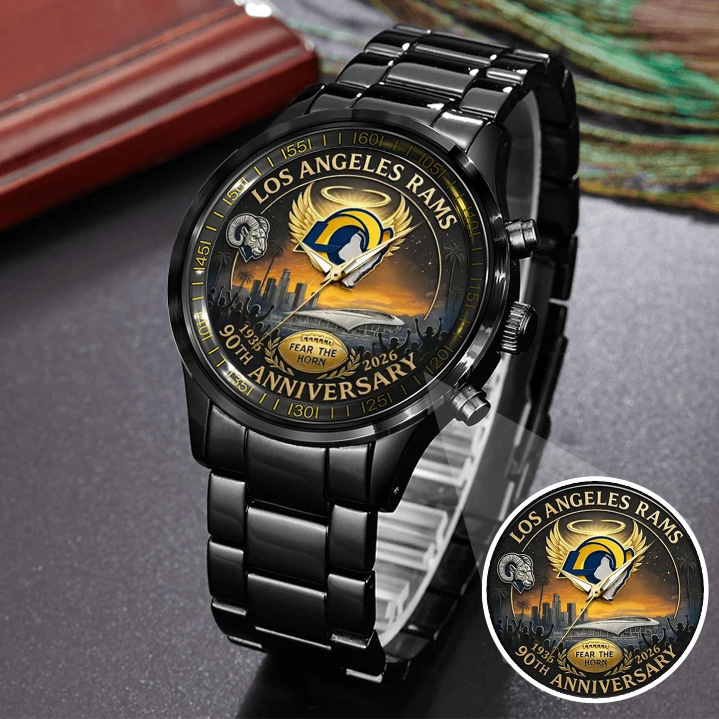 Los Angeles Rams 90th Anniversary Watch