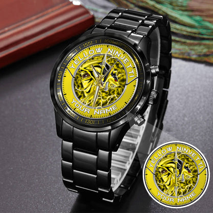 Power Rangers Yellow Ninjetti Personalized Watch