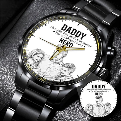Father's Day Hero Husband Daddy Grandpa Limited Edition Watch