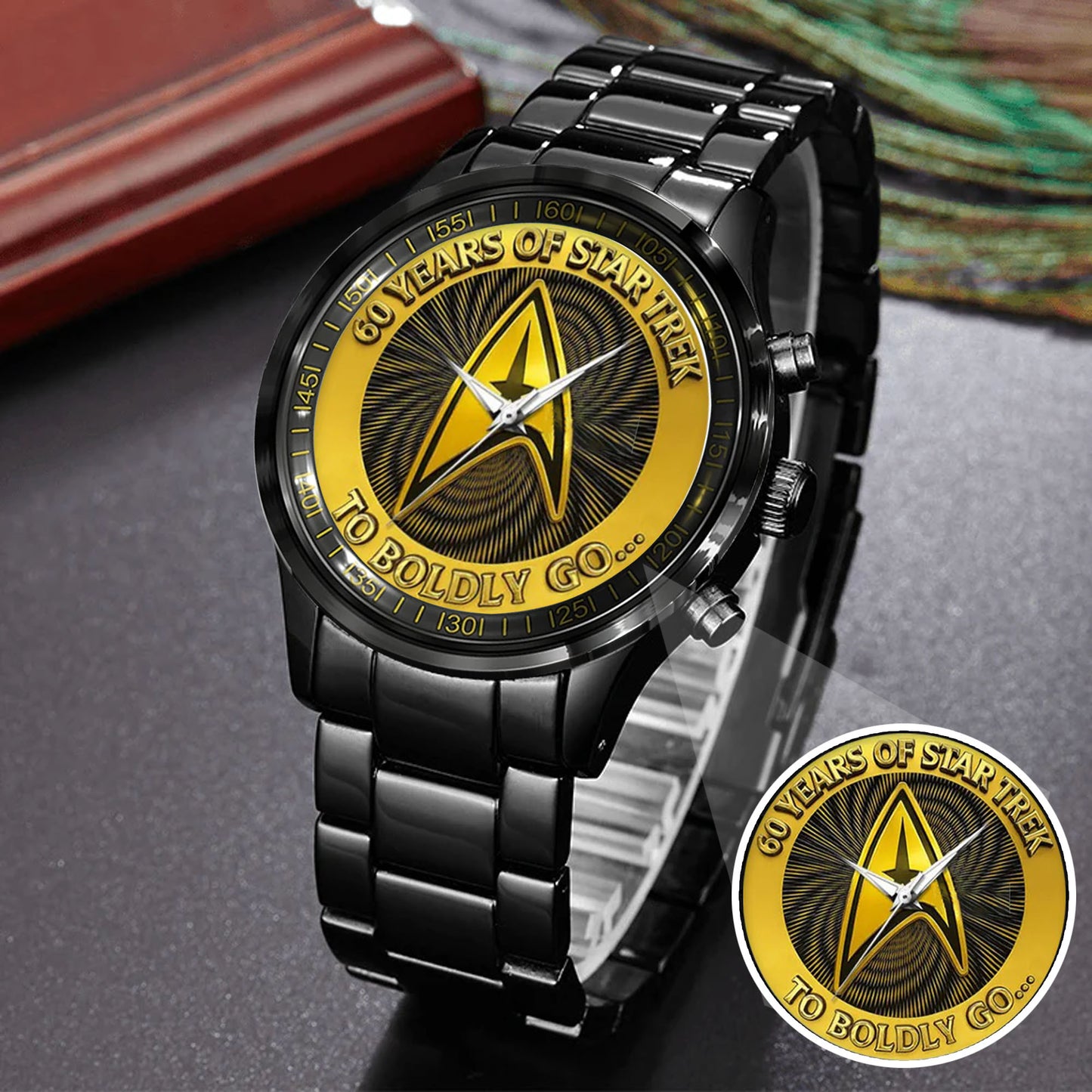 Star Trek 60th Anniversary Stainless Steel Watch