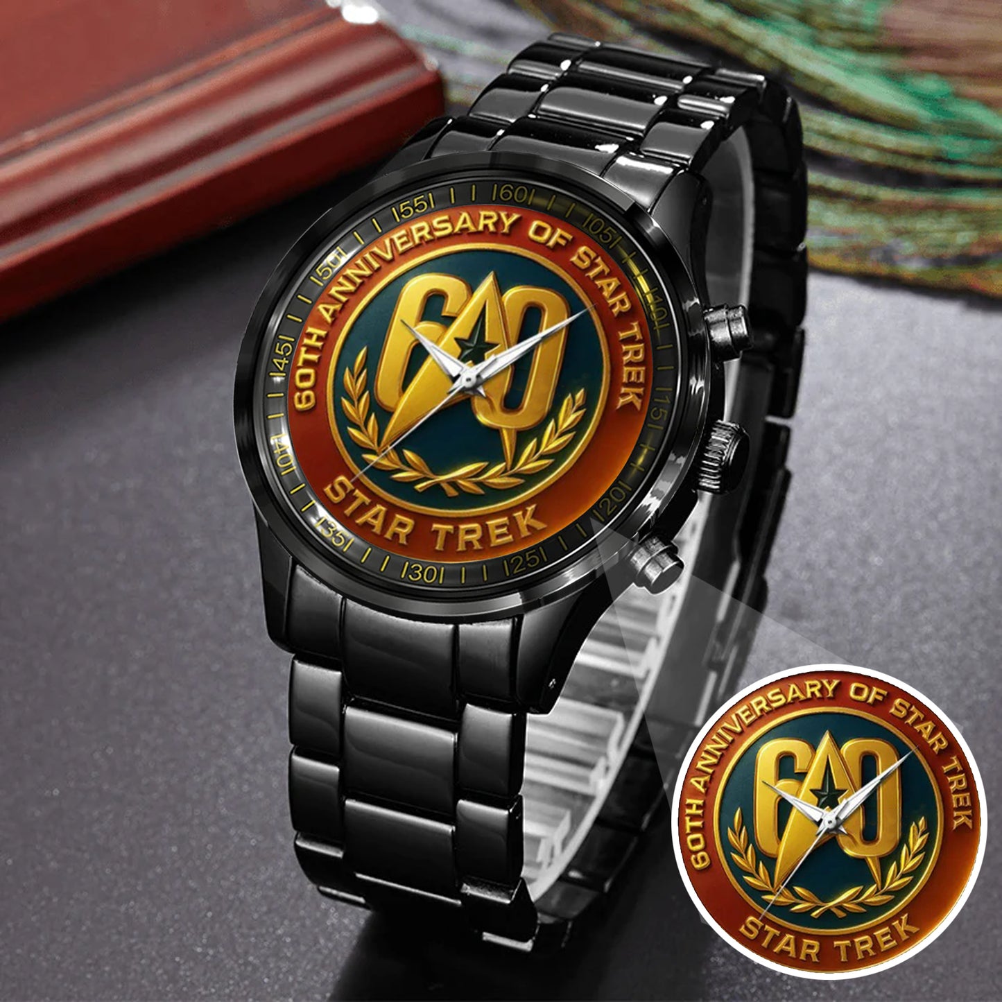 Star Trek 60th Anniversary Stainless Steel Watch
