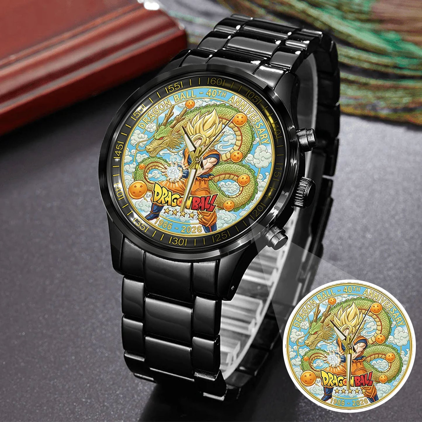 Dragon Ball 40th Anniversary Stainless Steel Watch