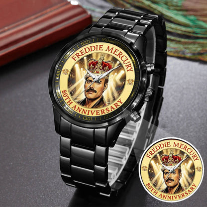 Freddie Mercury Stainless Steel Watch