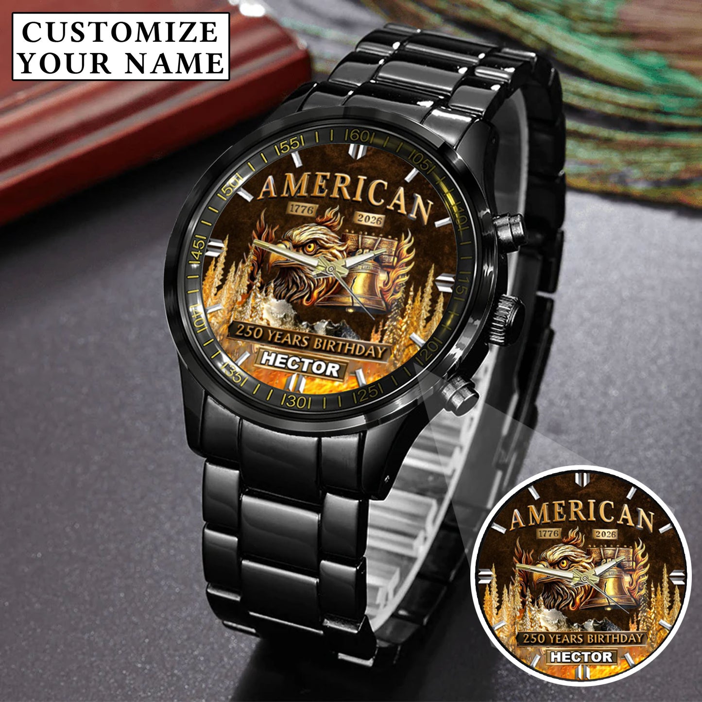 250th Anniversary Stainless Steel Watch