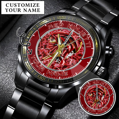 Power Rangers Red Ninjetti Personalized Watch