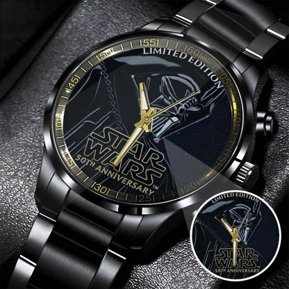 Star Wars 50th Anniversary Stainless Steel Watch