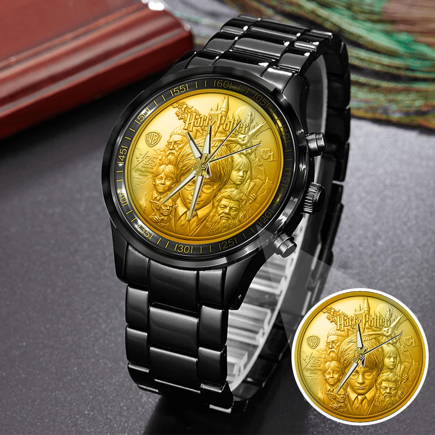 Harry Potter 25th Anniversary Stainless Steel Watch