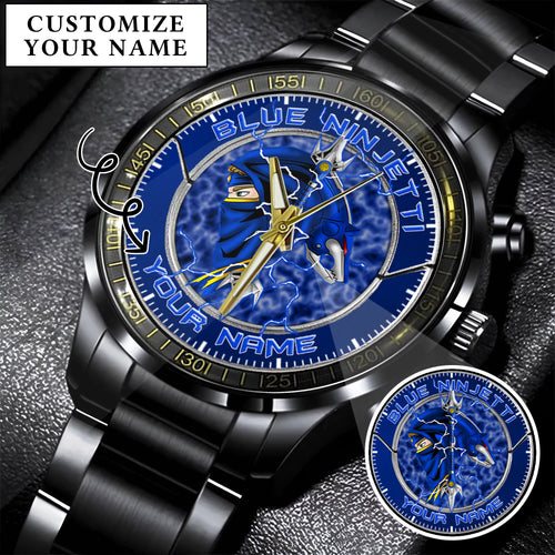 Power Rangers Blue Ninjetti Personalized Watch