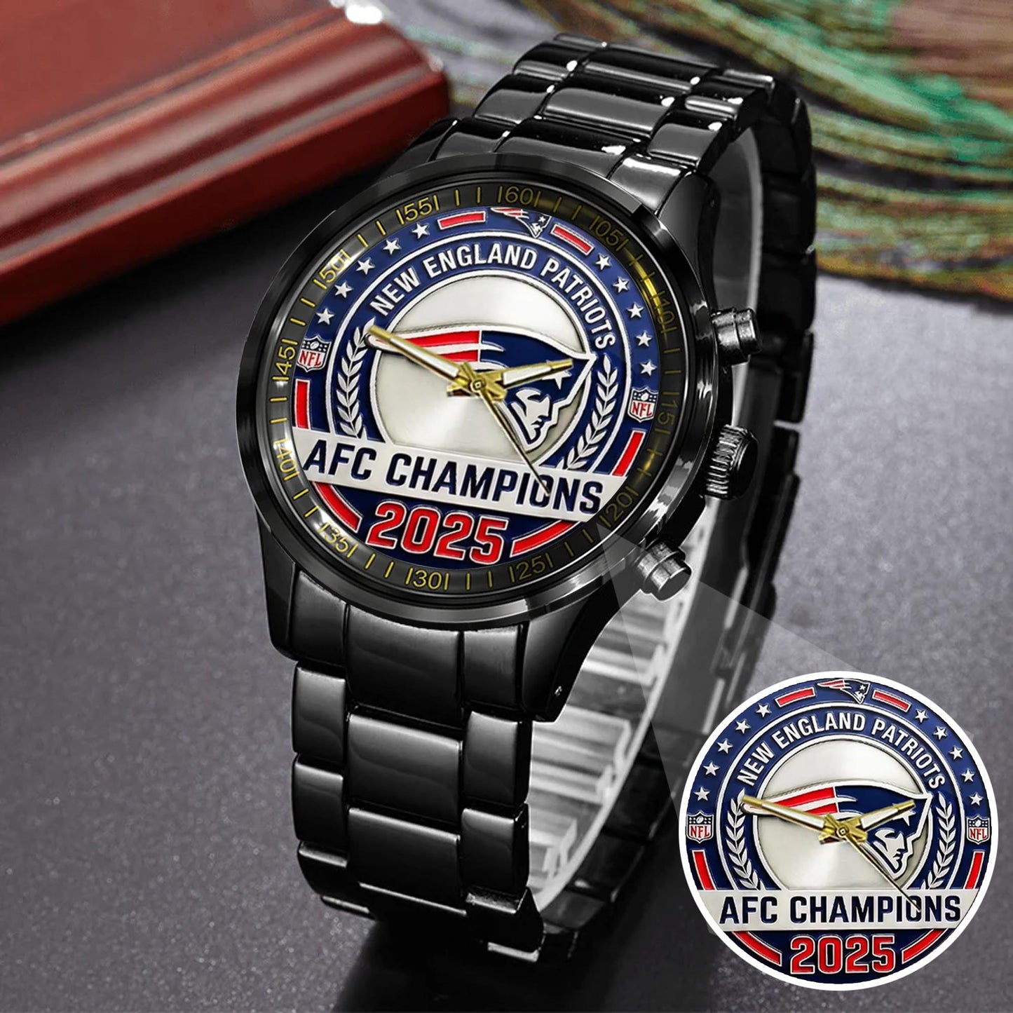 New England Patriots Champions Watch
