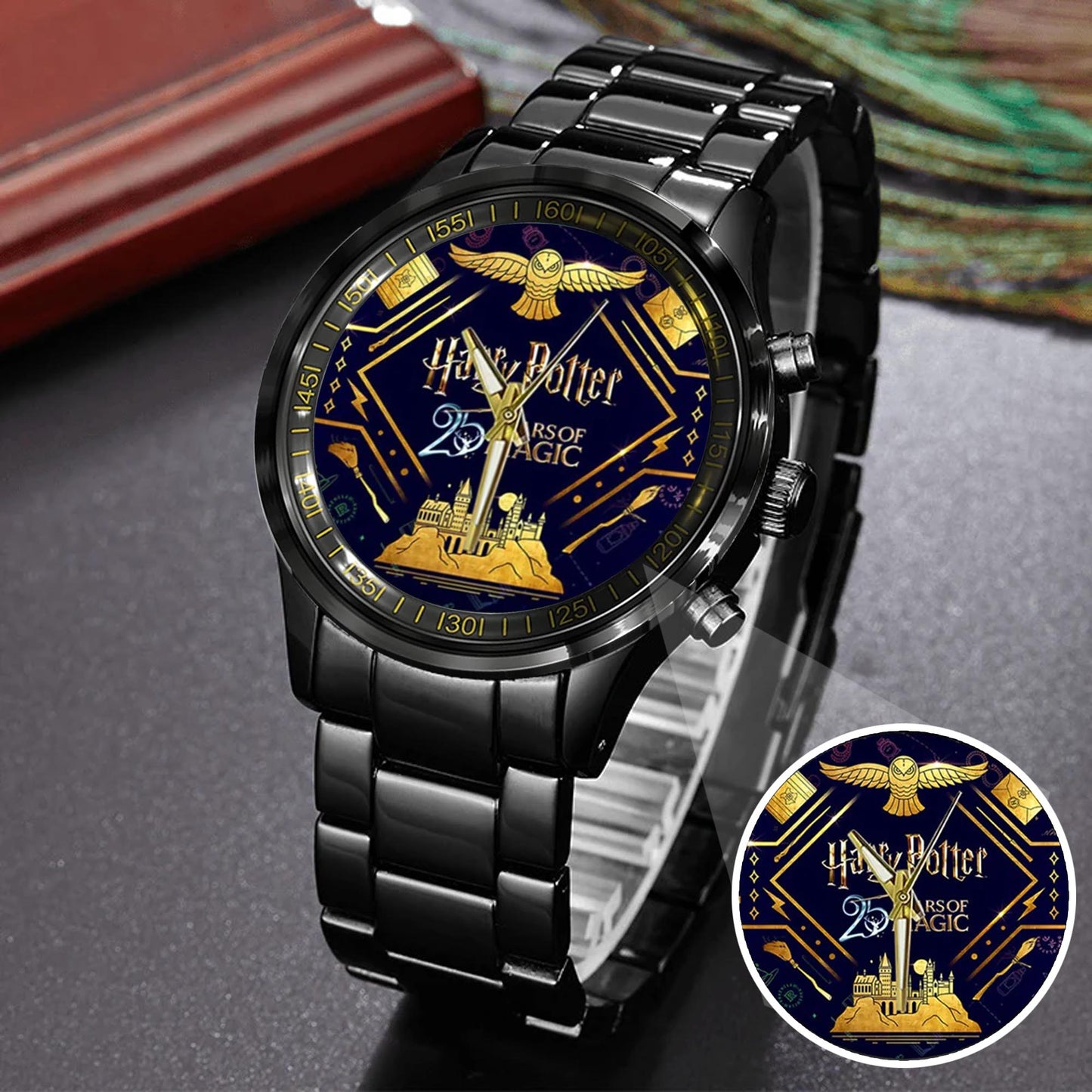Harry Potter 25th Anniversary Stainless Steel Watch