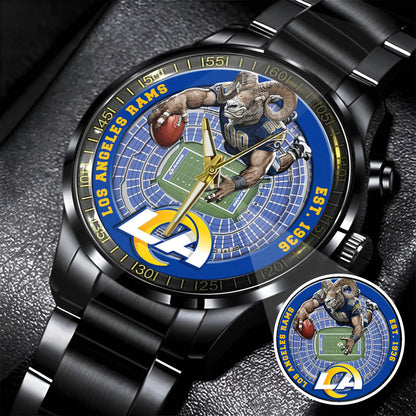 Los Angeles Rams Stainless Steel Watch