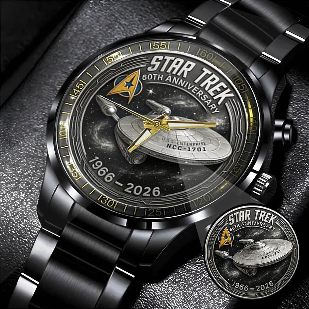 Star Trek 60th Anniversary Stainless Steel Watch