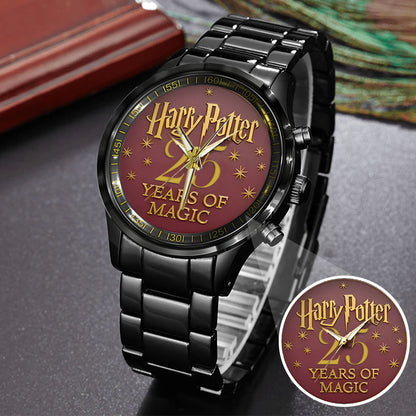 Harry Potter 25th Anniversary Steel Watch