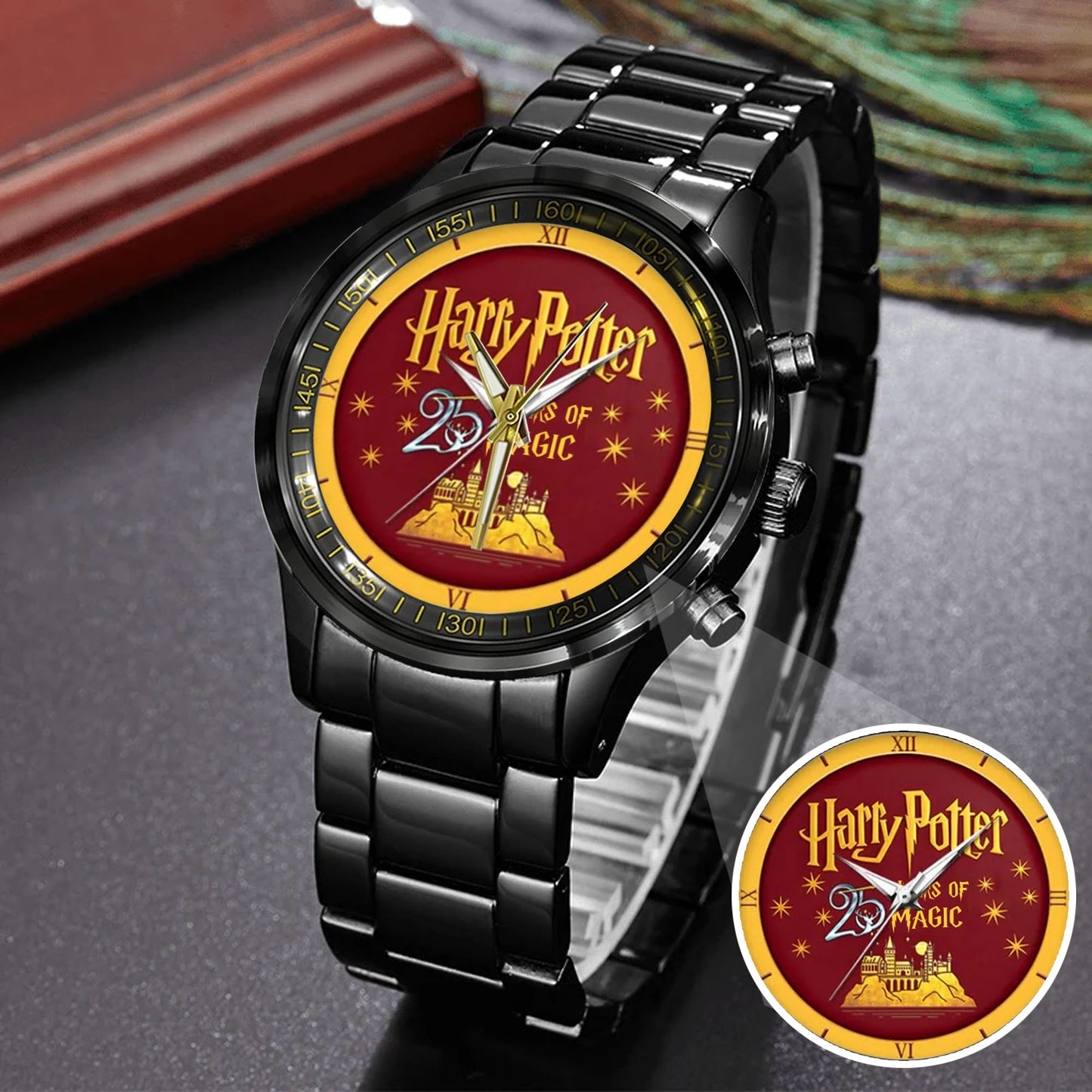 Harry Potter 25th Anniversary Steel Watch