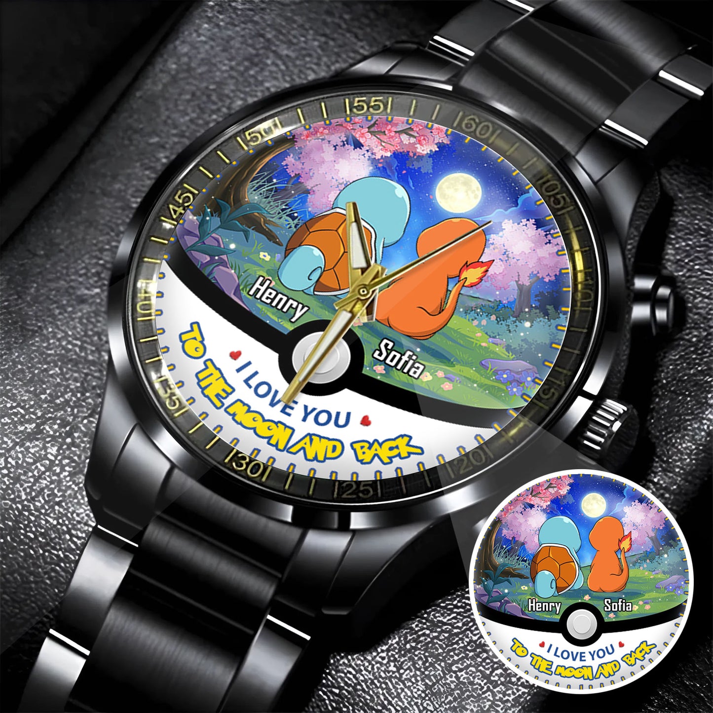 Customized PKM I Choose You Watch
