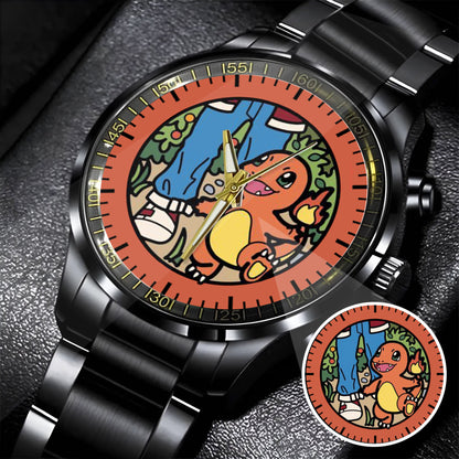 PKM Charmander Fire Edition Stainless Steel Watch